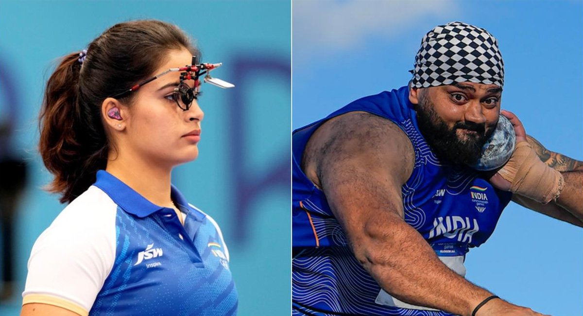 Asian Games 2026: Manu Bhaker & Tajinderpal Toor Named Flag-Bearers