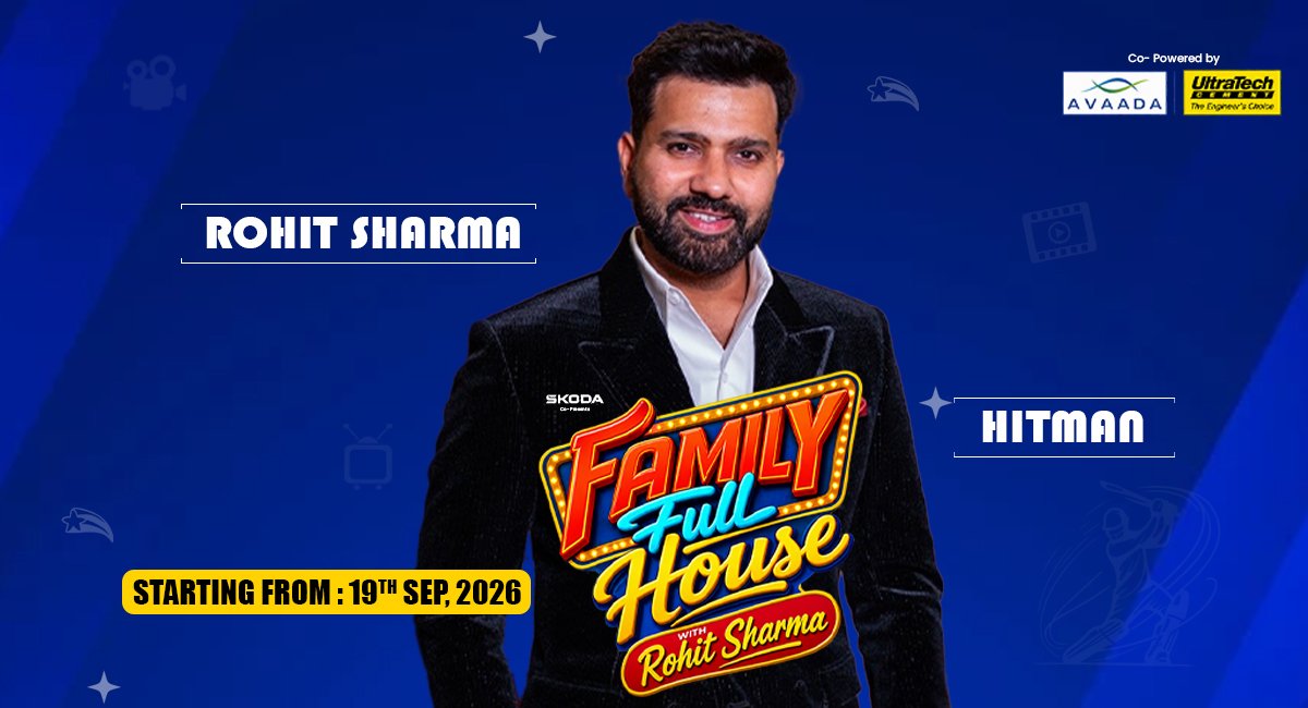 Rohit Sharma’s Family Full House: TV Debut, Release Date, Time & What to Expect