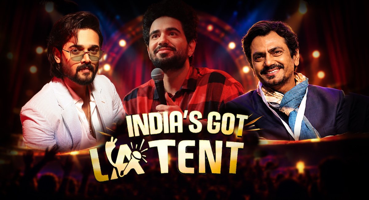 Bhuvan Bam, Nawazuddin Siddiqui & Samay Raina on India’s Got Latent