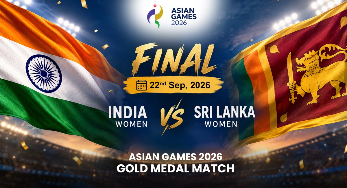 India Women vs Sri Lanka Women Final: Asian Games 2026 Gold Medal Match, Date, Time