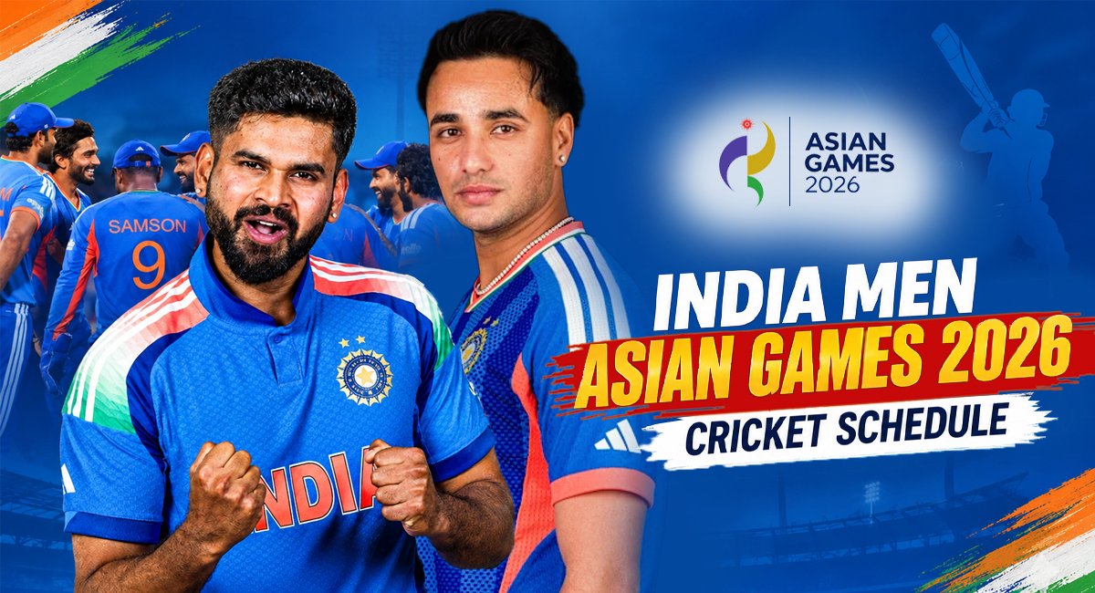 India Men Asian Games 2026 Cricket Schedule: Matches, Dates, Time & Squad