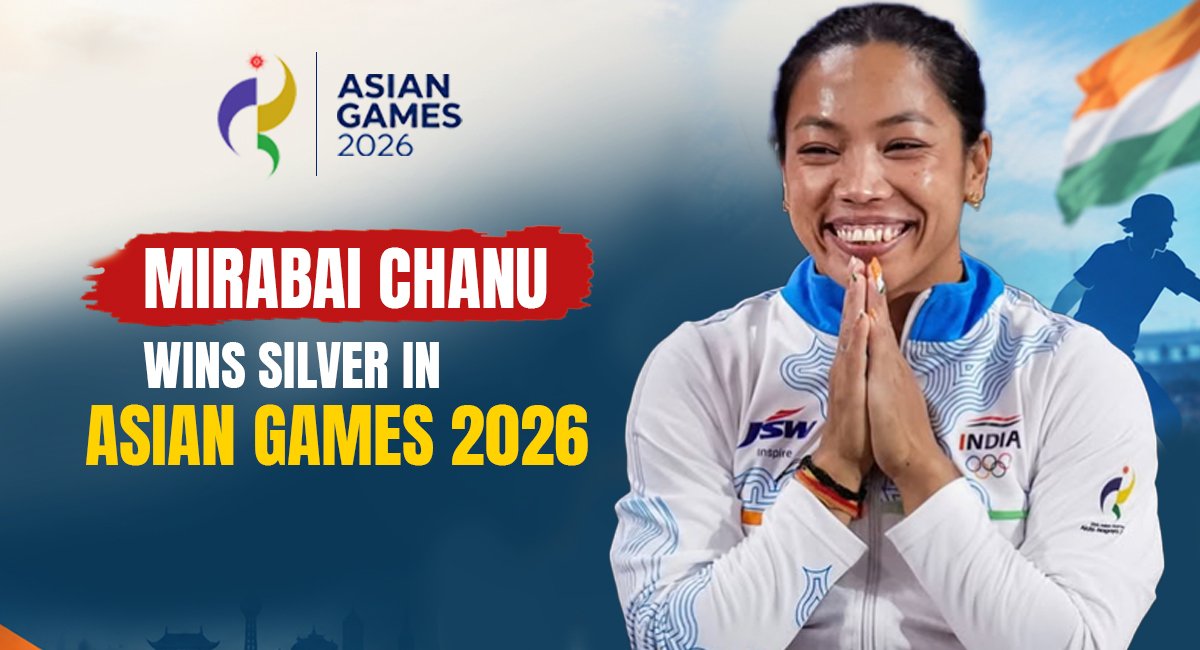 - Mirabai Chanu Wins First Asian Games Medal, Takes Silver in 49Kg Category