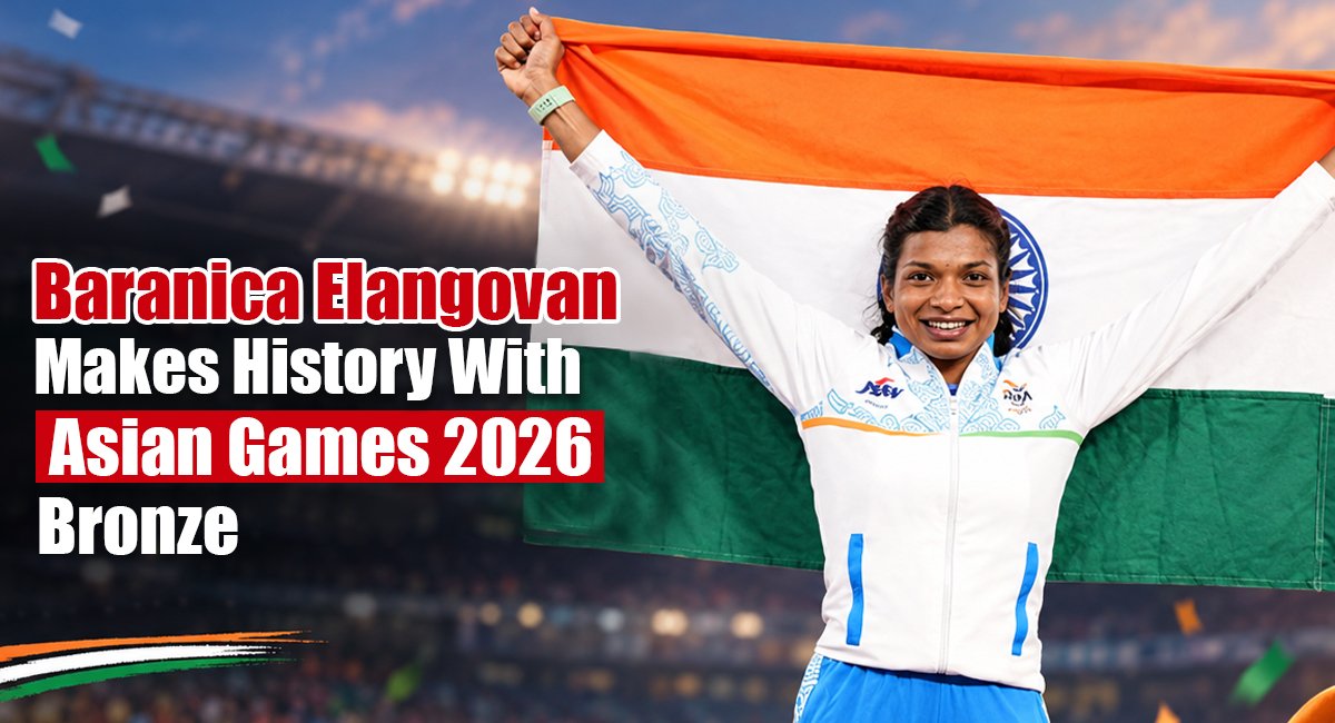 Baranica Elangovan Makes History With Asian Games 2026 Bronze