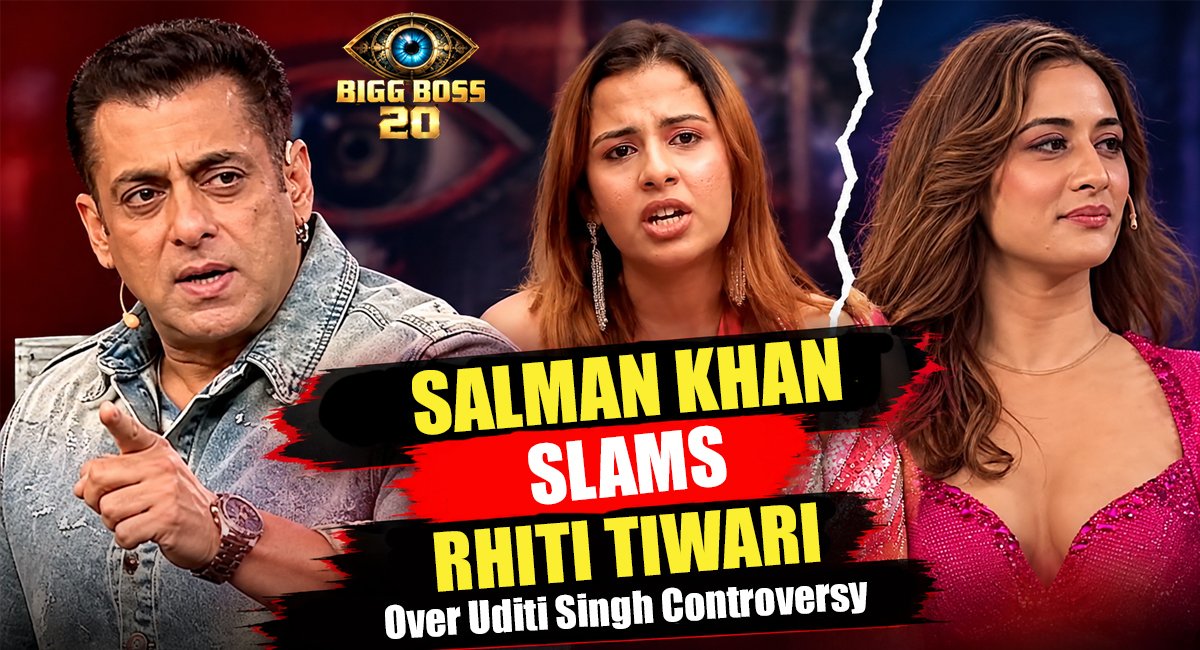 Bigg Boss 20 Weekend Ka Vaar: Salman Khan Slams Rhiti Tiwari Over Uditi Singh Controversy