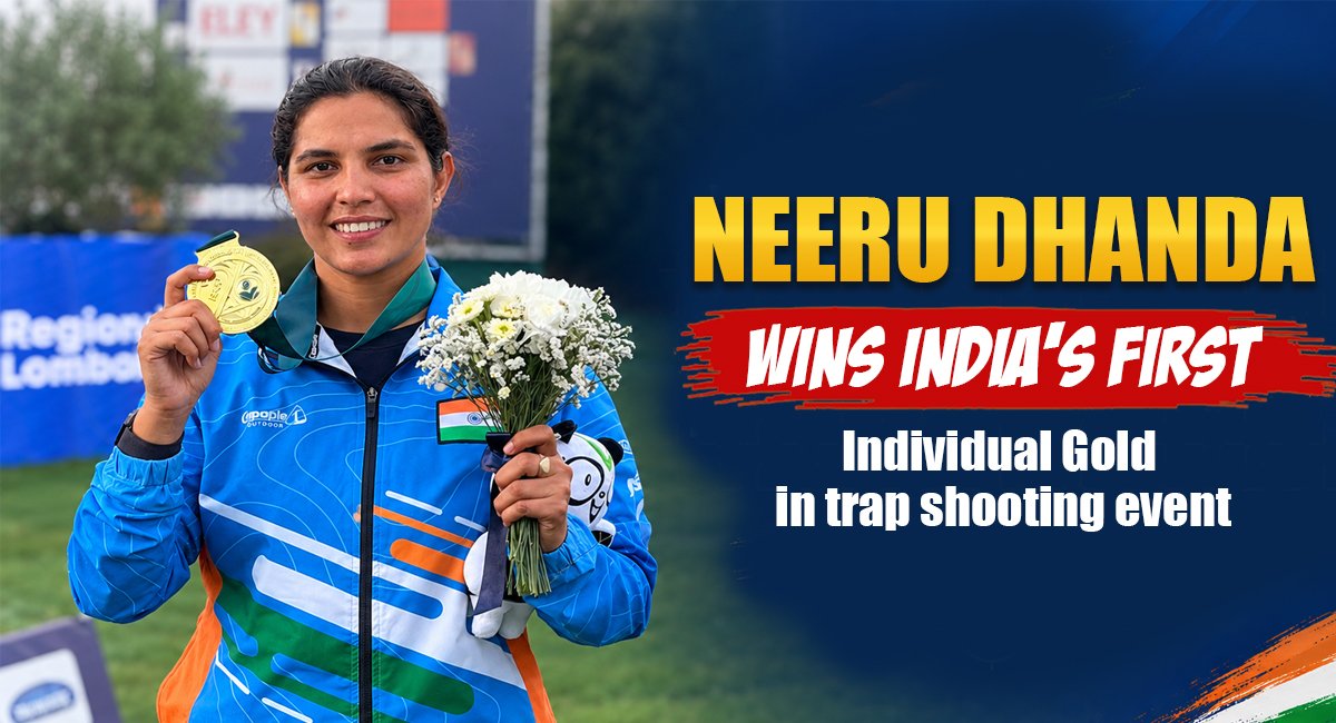 Neeru Dhanda Creates History, Wins India’s First Individual Gold at Asian Games 2026