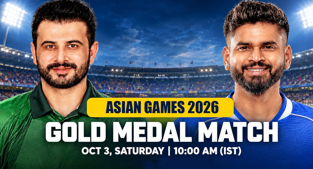 India vs Pakistan: Asian Games 2026 Gold Medal Clash Is Set to Ignite the Rivalry