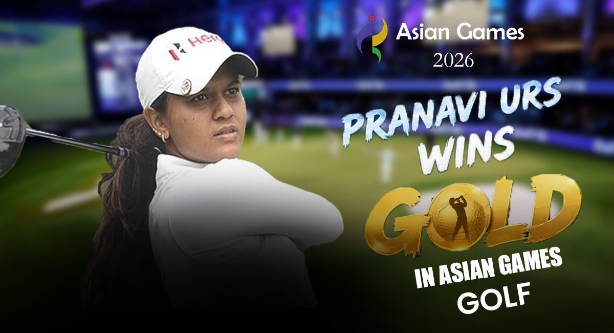Pranavi Urs Wins Historic Asian Games 2026 Golf Gold