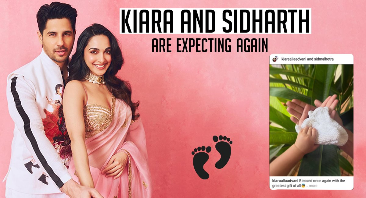 Kiara Advani and Sidharth Malhotra Announce Second Pregnancy With Adorable Post