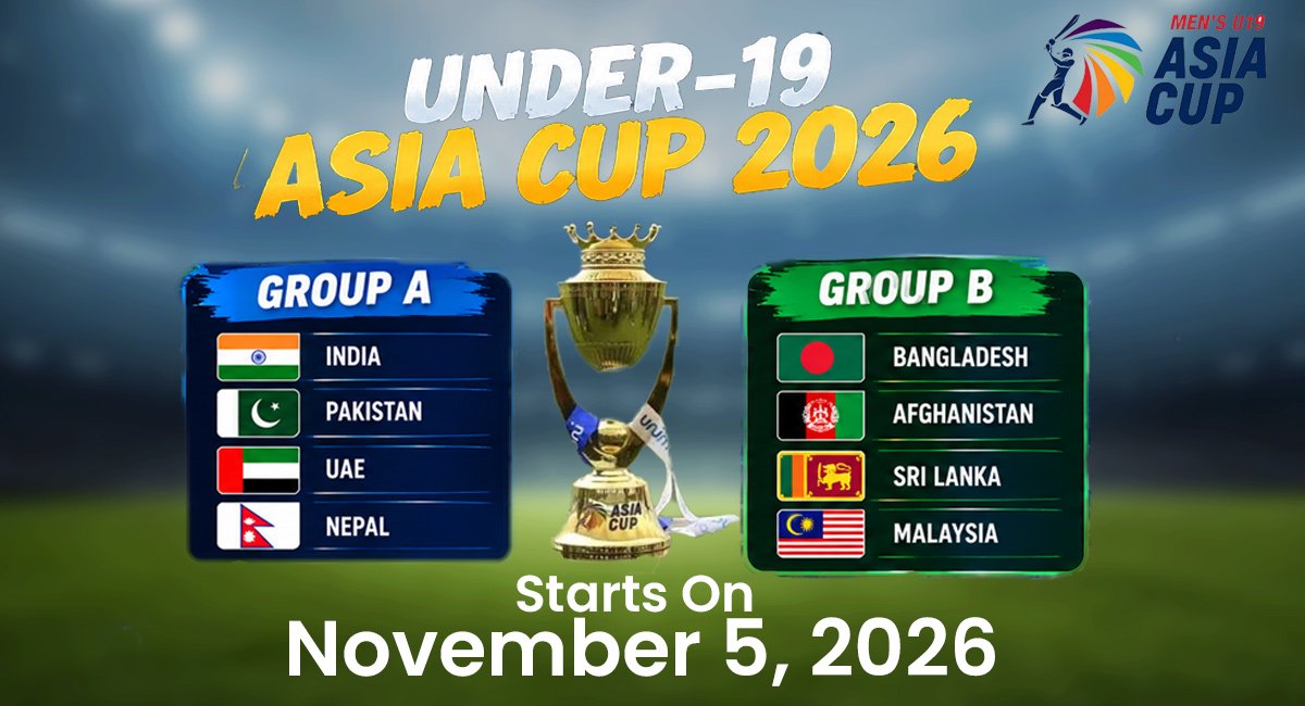 Under-19 Asia Cup 2026: Full Schedule, Teams, Dates and India vs Pakistan Match