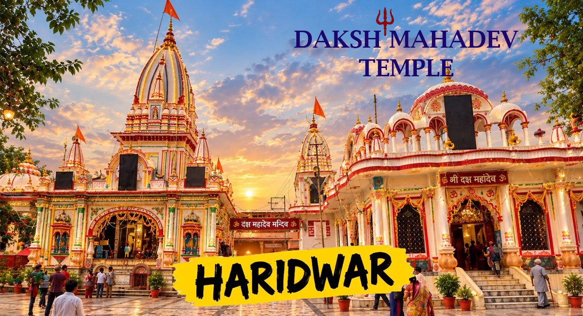 Daksh Mahadev Temple Haridwar. History, Timings, Location and Nearby Places