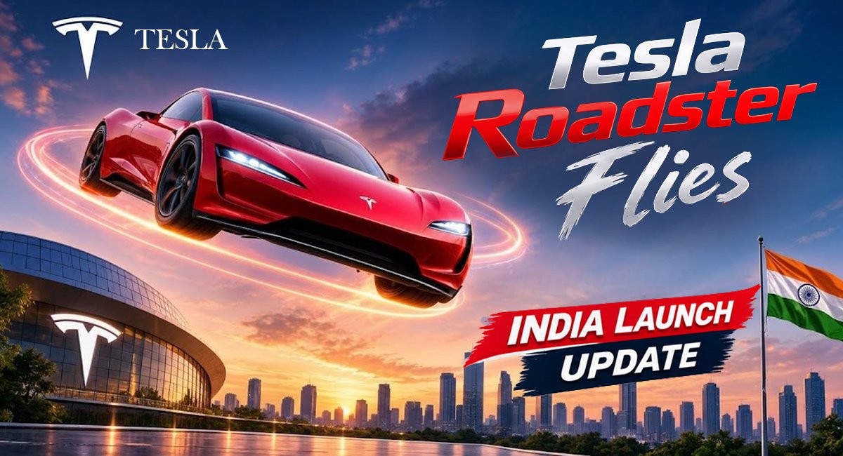 Tesla Roadster Flying Car Video Goes Viral. India Launch Date and Expected Price