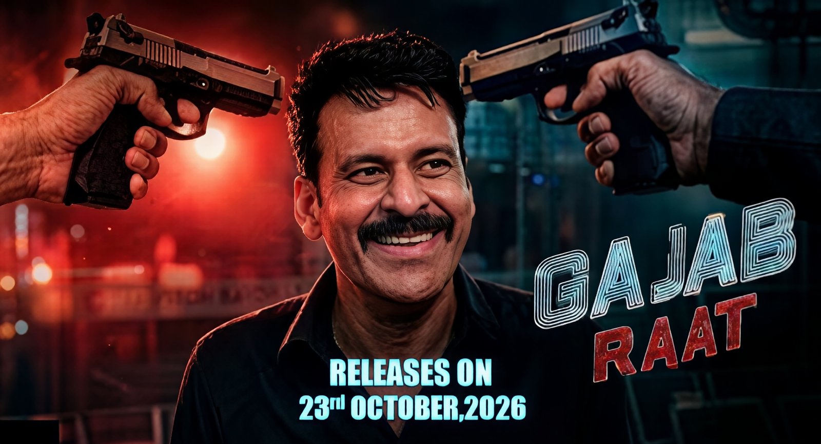 Gajab Raat Release Date, Story and Cast. Manoj Bajpayee's Thriller Coming to Netflix