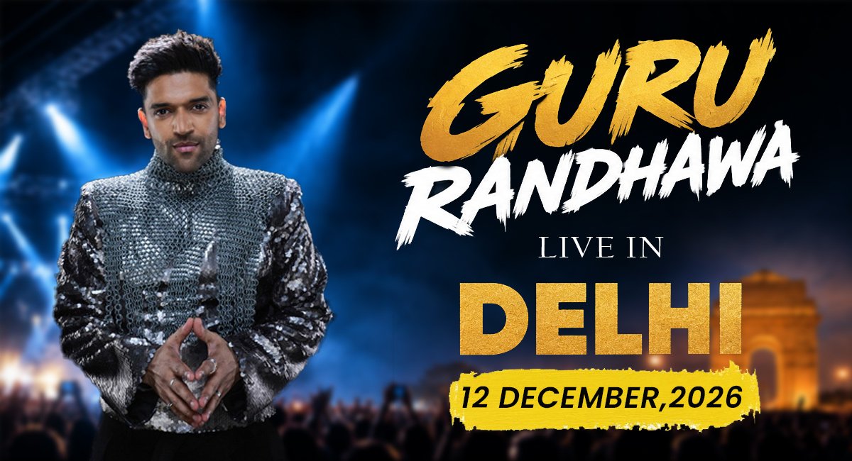 Guru Randhawa Announces Delhi Concert After Three Years. The Sirra Era Live In Concert Set for December 12