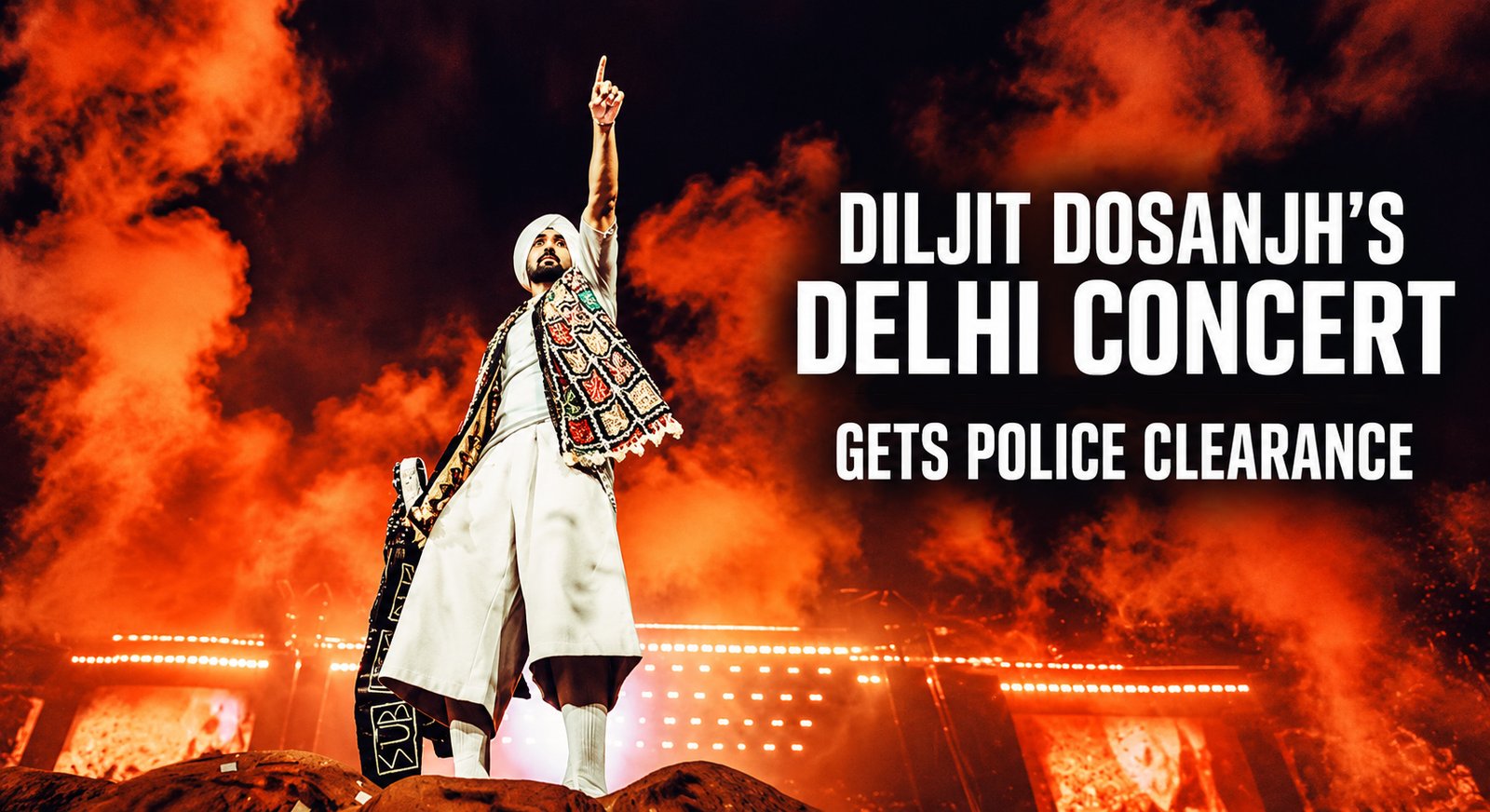 Diljit Dosanjh Delhi Concert Gets Police Clearance, Show Confirmed for October 30