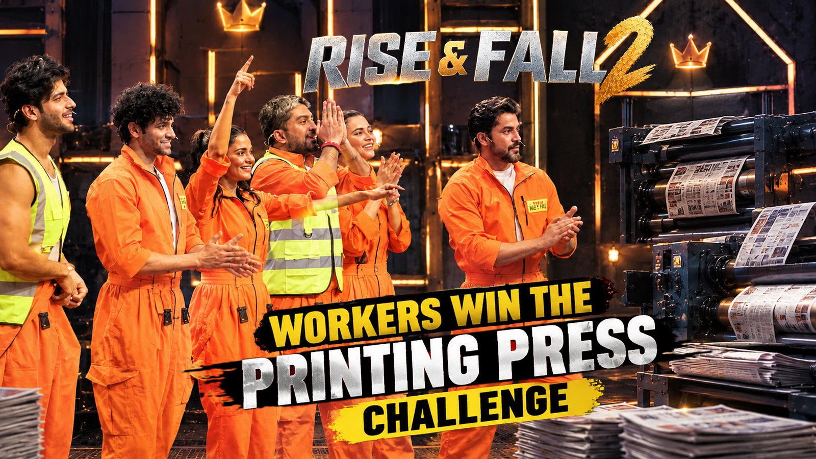 Rise & Fall Season 2: Workers Win Printing Press Challenge, Take Over Penthouse