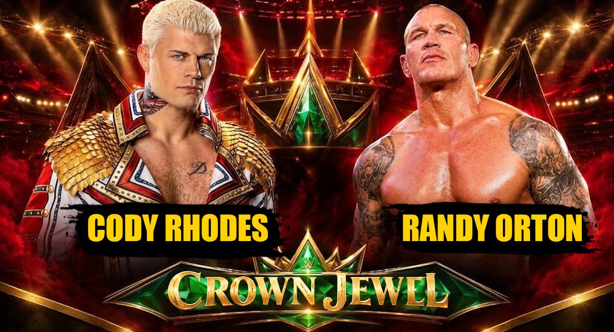 WWE Crown Jewel 2026: Cody Rhodes vs Randy Orton in a Last Man Standing Match