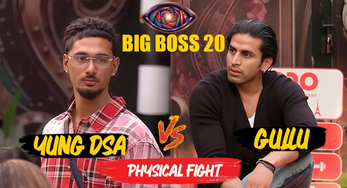 Bigg Boss 20: Gullu and Yung DSA Get Into Physical Fight During Captaincy Task