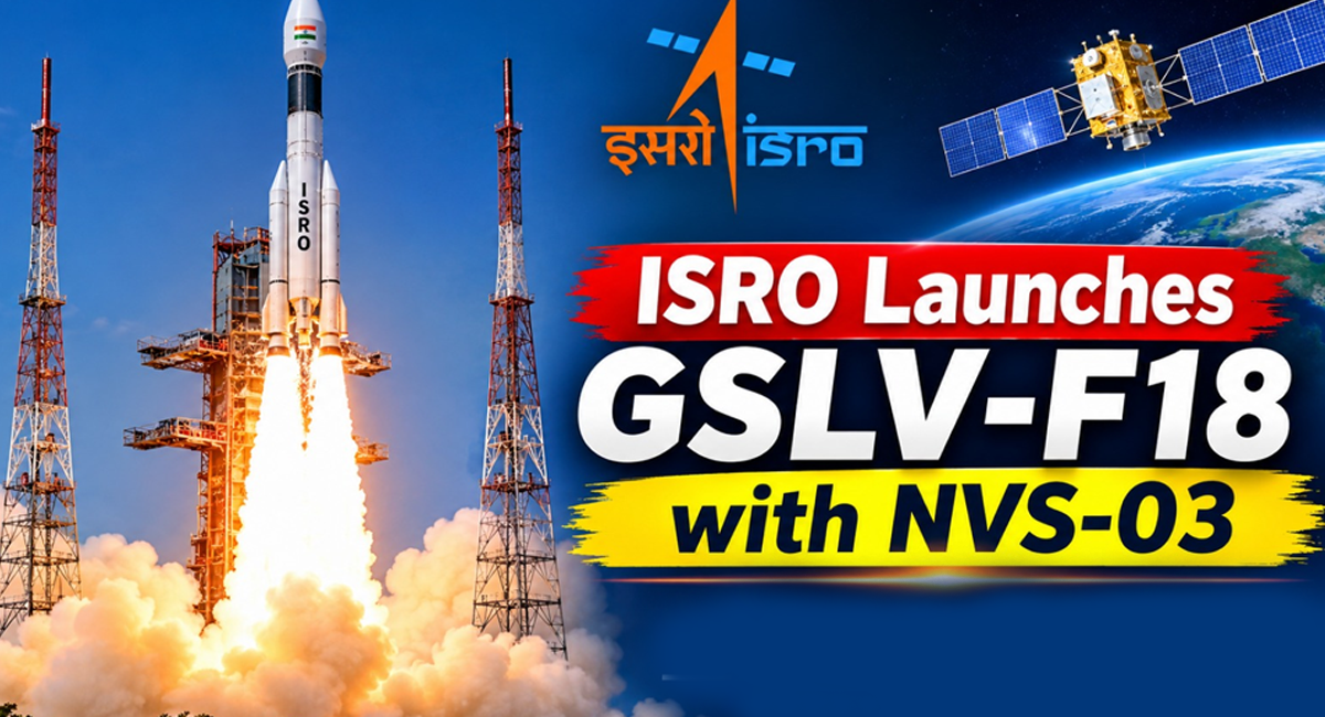 ISRO Successfully Launches GSLV-F18 Carrying NVS-03 Satellite: Know Its Importance and How It Will Boost NavIC